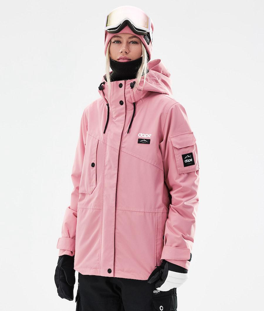 Women\'s Dope Adept W 2021 Snowboard Jacket Pink  USA |  SRVDF-7193