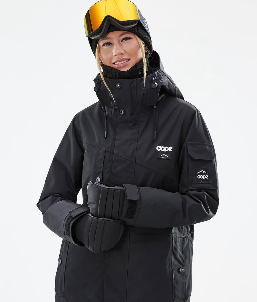 Women's Dope Adept W Ski Jacket Black  USA |  IZJTK-6830