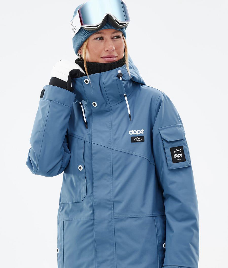 Women's Dope Adept W Ski Jacket Blue Steel  USA |  UYSEB-2790