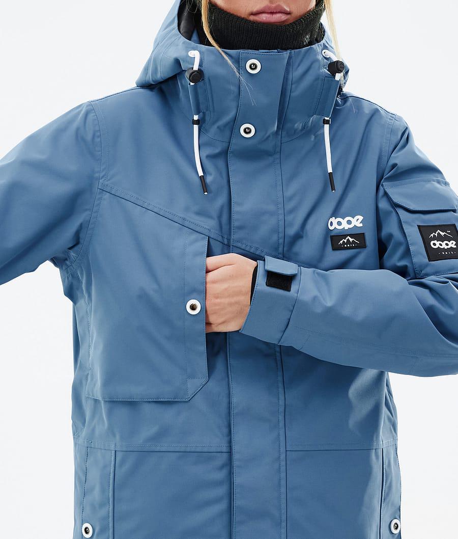 Women's Dope Adept W Ski Jacket Blue Steel  USA |  UYSEB-2790