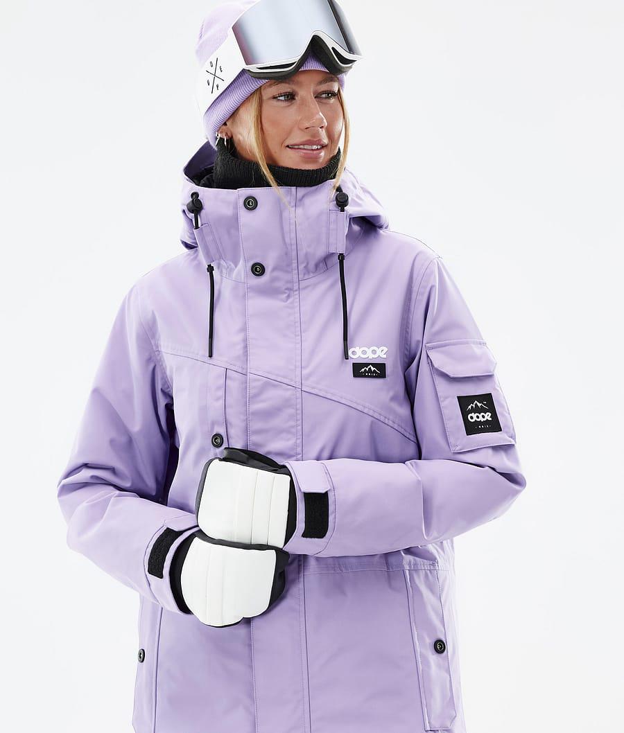 Women's Dope Adept W Ski Jacket Faded Violet Purple  USA |  DQYSC-5439