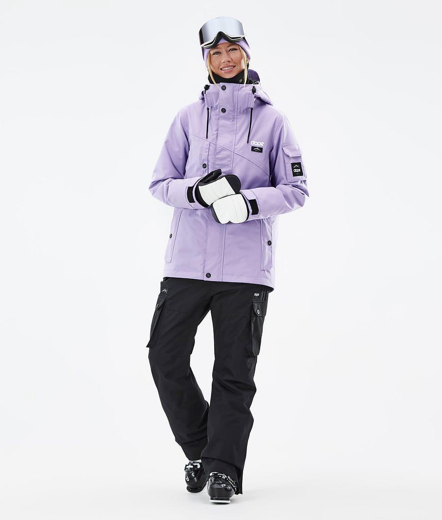 Women's Dope Adept W Ski Jacket Faded Violet Purple  USA |  DQYSC-5439