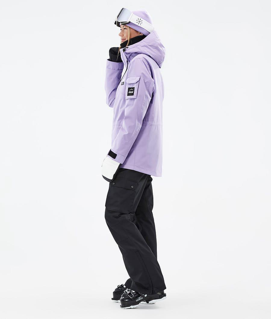 Women's Dope Adept W Ski Jacket Faded Violet Purple  USA |  DQYSC-5439