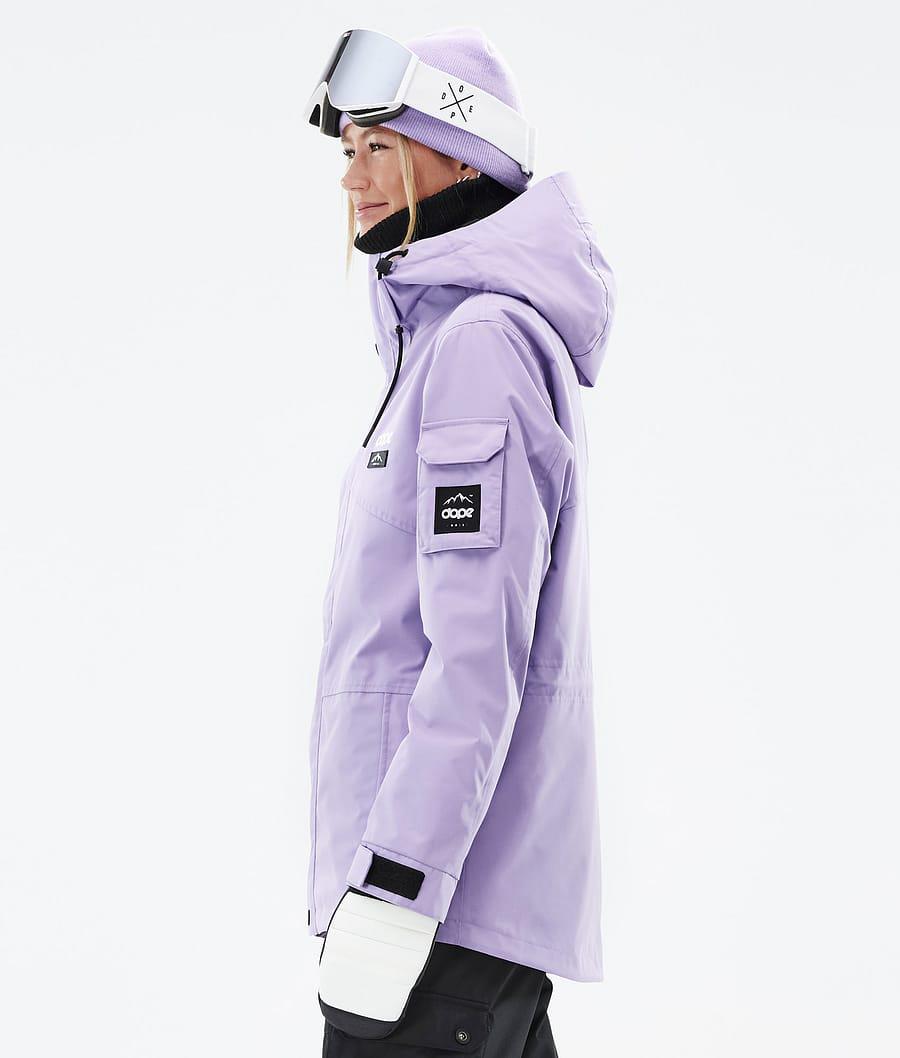 Women's Dope Adept W Ski Jacket Faded Violet Purple  USA |  DQYSC-5439