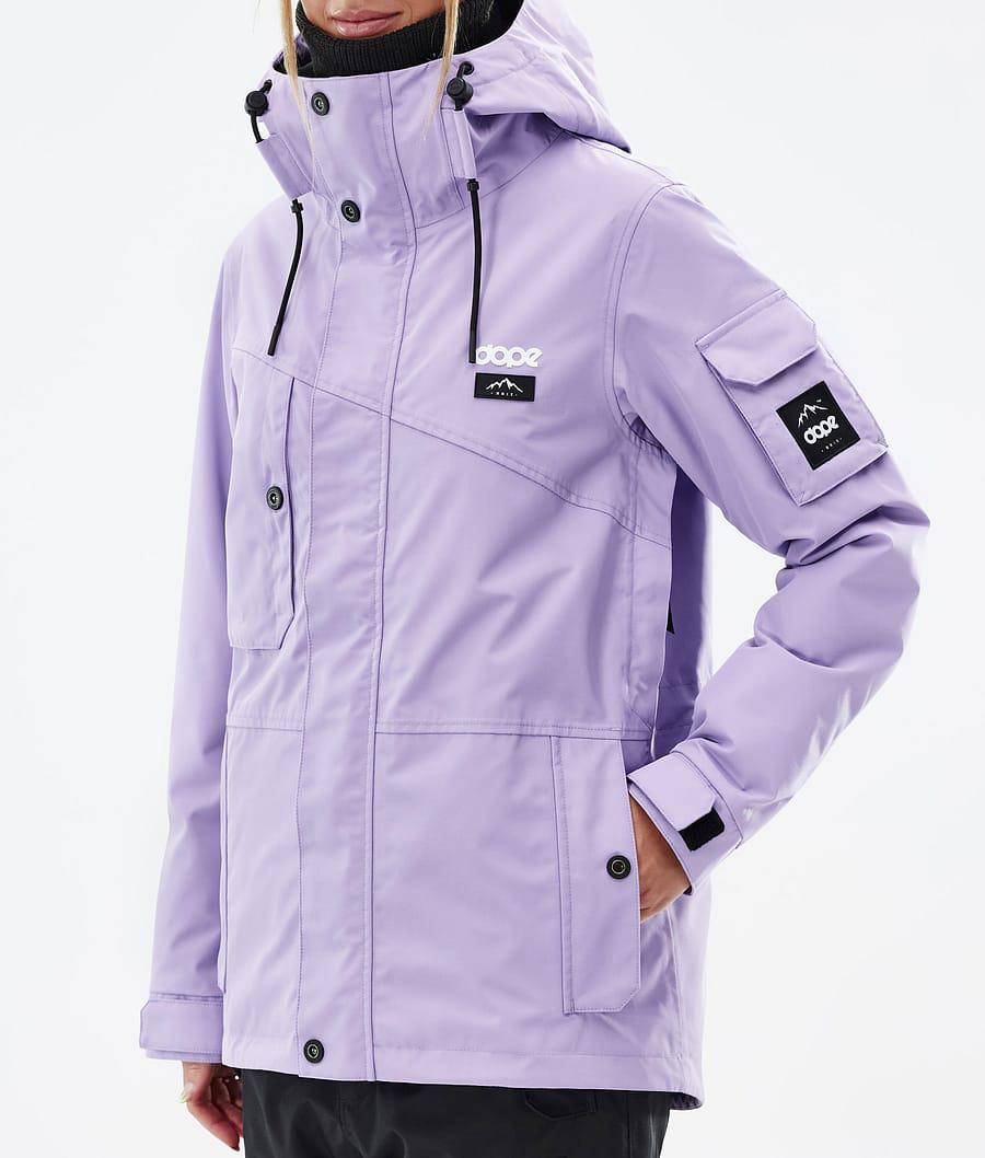 Women's Dope Adept W Ski Jacket Faded Violet Purple  USA |  DQYSC-5439