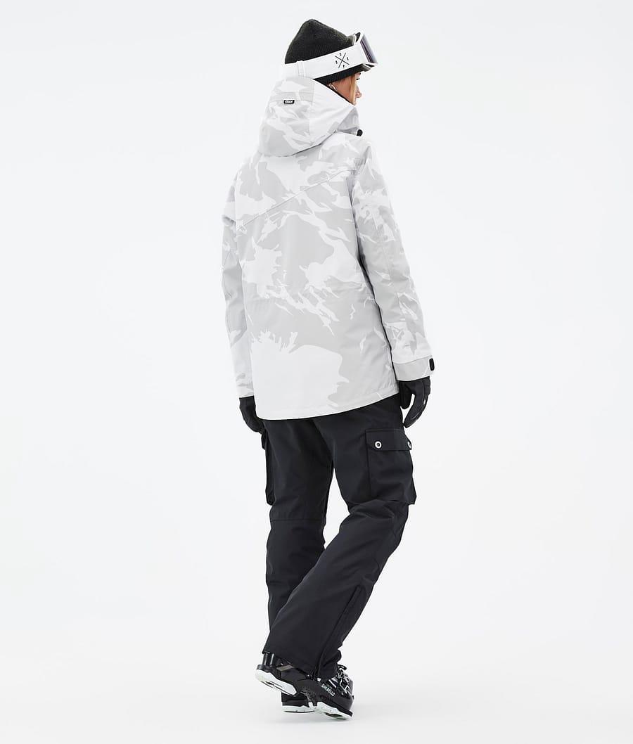 Women's Dope Adept W Ski Jacket Grey Camo  USA |  ZQIEN-6293