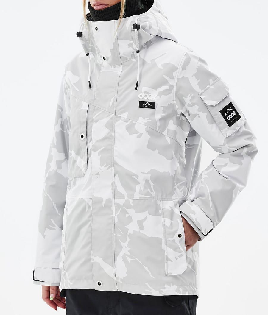 Women's Dope Adept W Ski Jacket Grey Camo  USA |  ZQIEN-6293