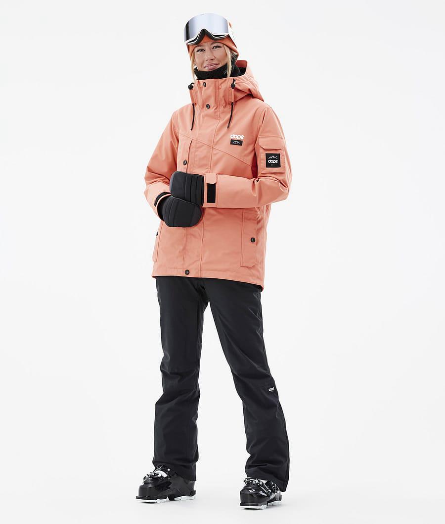 Women's Dope Adept W Ski Jacket Peach Coral  USA |  PEDRO-2759