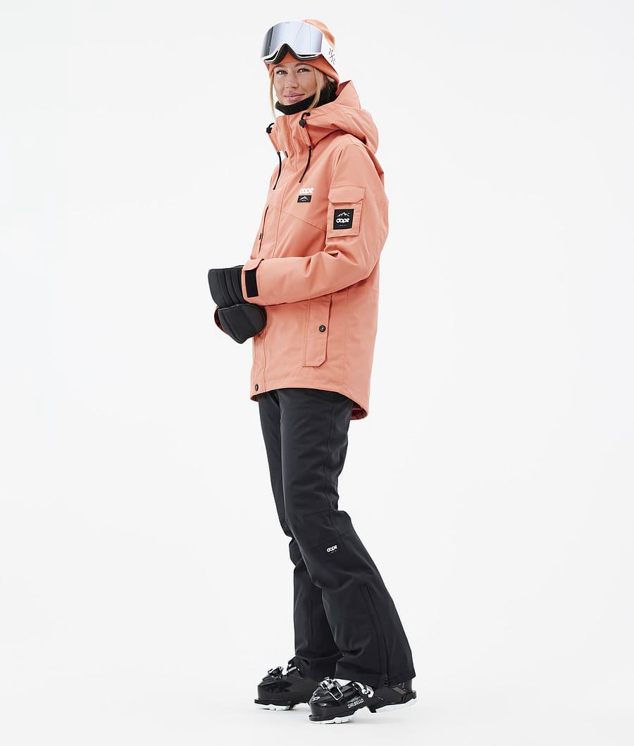 Women's Dope Adept W Ski Jacket Peach Coral  USA |  PEDRO-2759