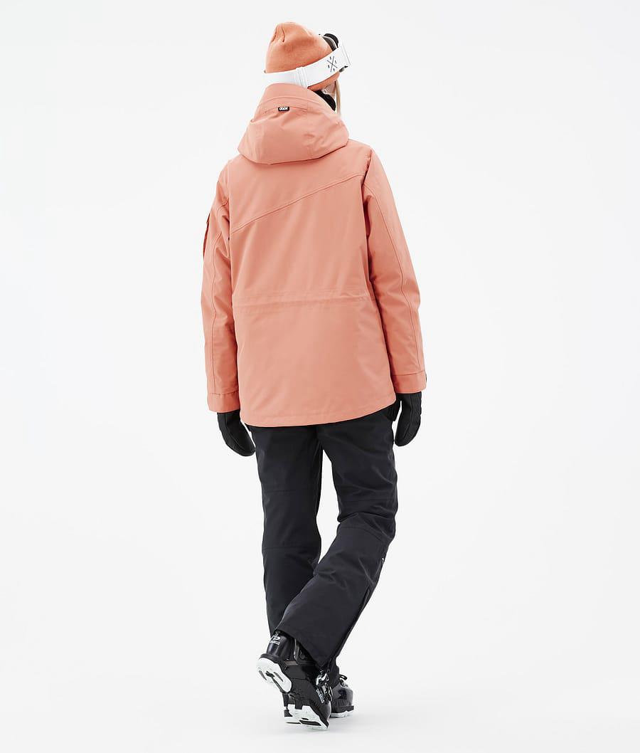 Women's Dope Adept W Ski Jacket Peach Coral  USA |  PEDRO-2759