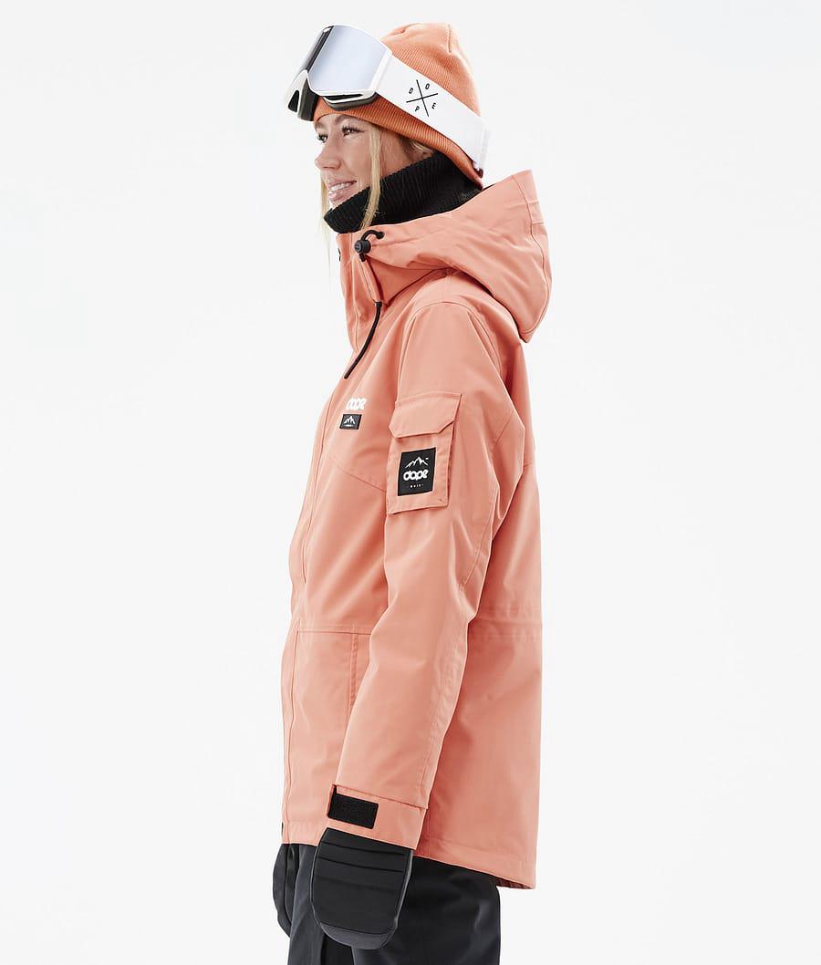 Women's Dope Adept W Ski Jacket Peach Coral  USA |  PEDRO-2759