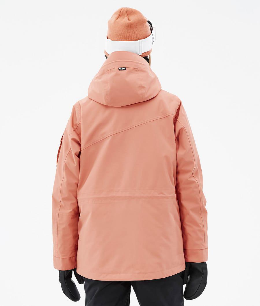 Women's Dope Adept W Ski Jacket Peach Coral  USA |  PEDRO-2759