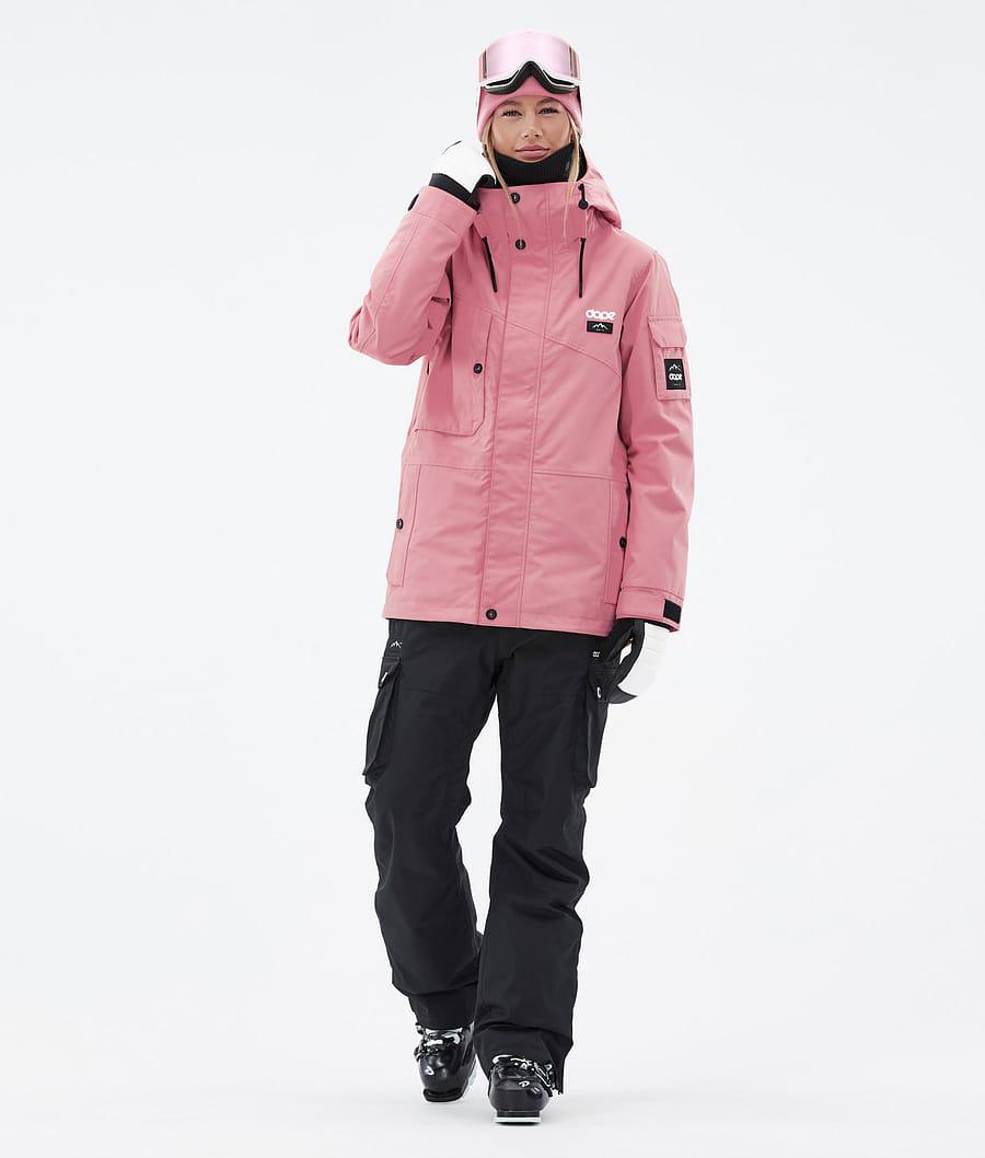 Women's Dope Adept W Ski Jacket Pink/Black  USA |  BSEIU-2563