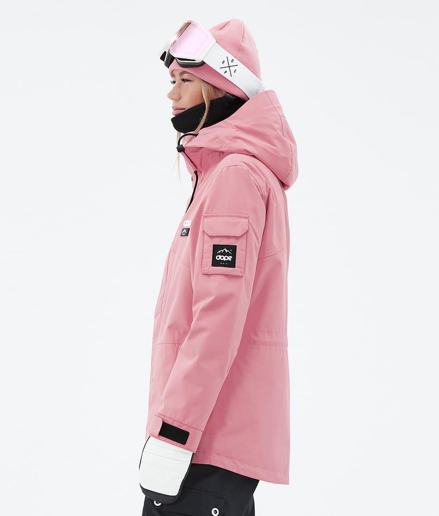 Women's Dope Adept W Ski Jacket Pink/Black  USA |  BSEIU-2563