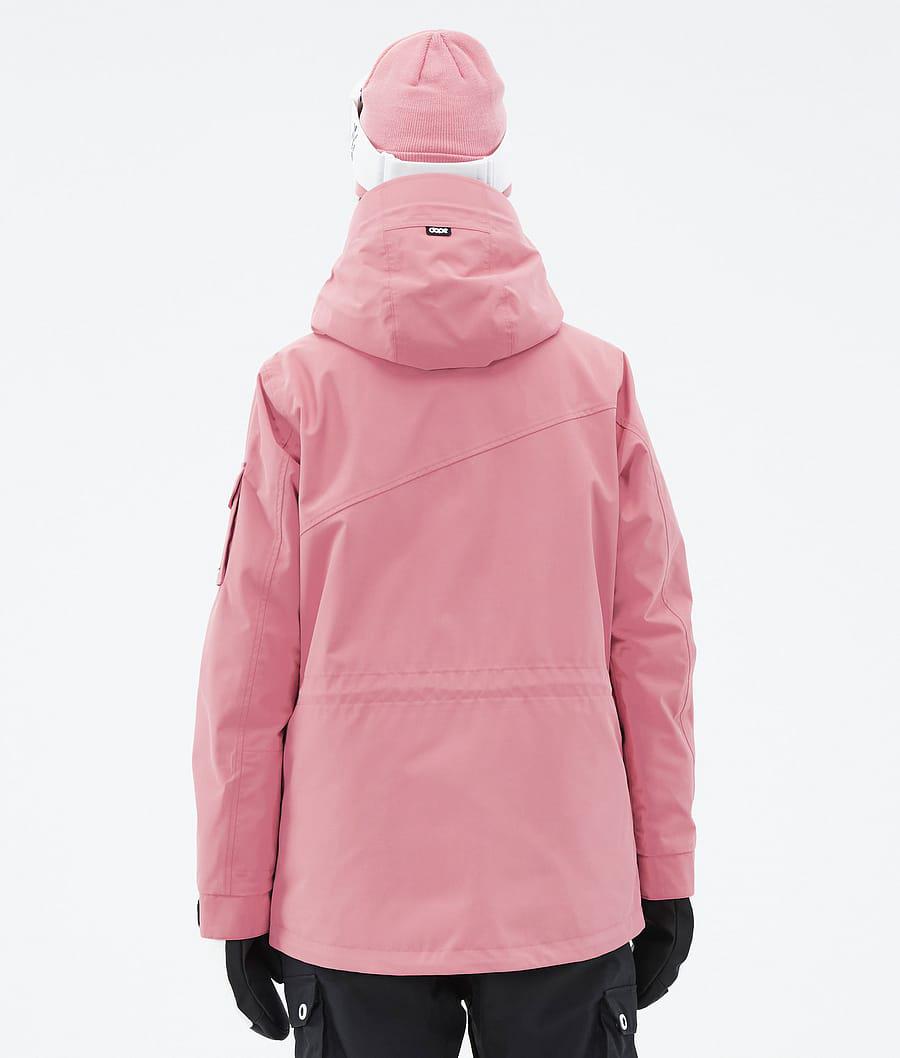 Women's Dope Adept W Ski Jacket Pink/Black  USA |  BSEIU-2563