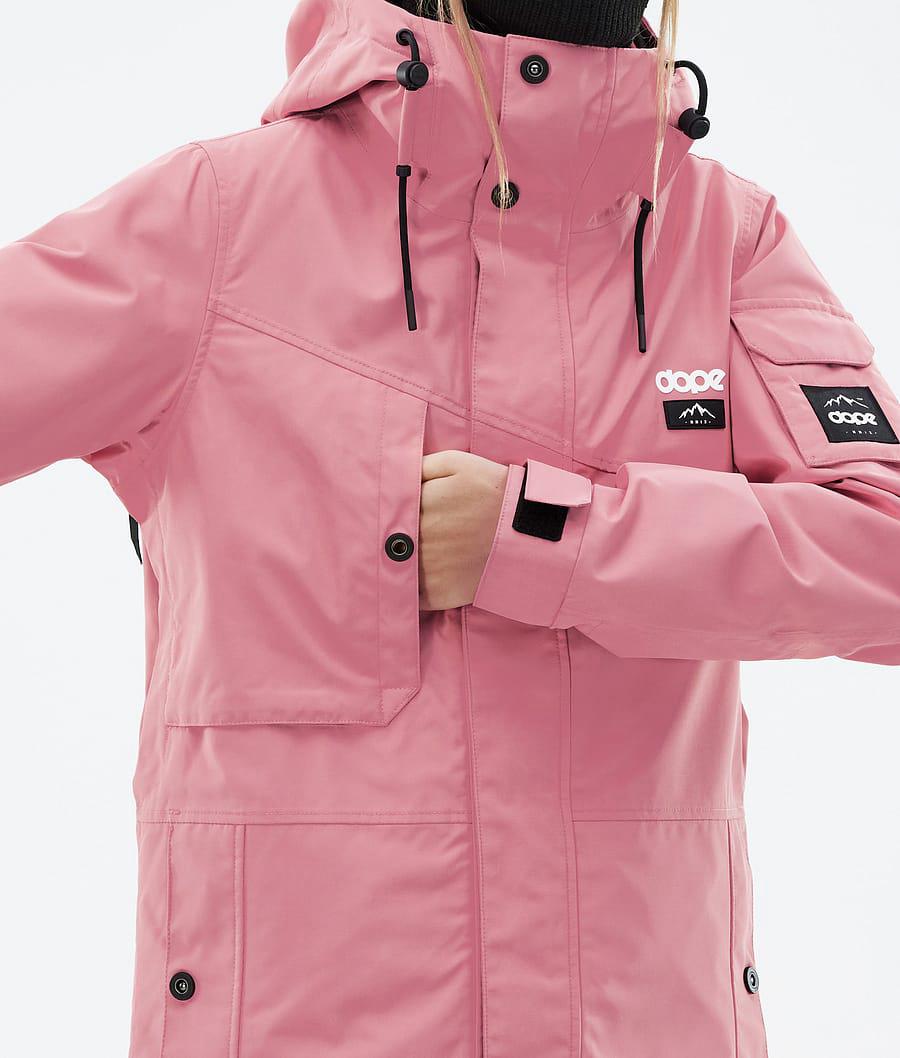 Women's Dope Adept W Ski Jacket Pink/Black  USA |  BSEIU-2563