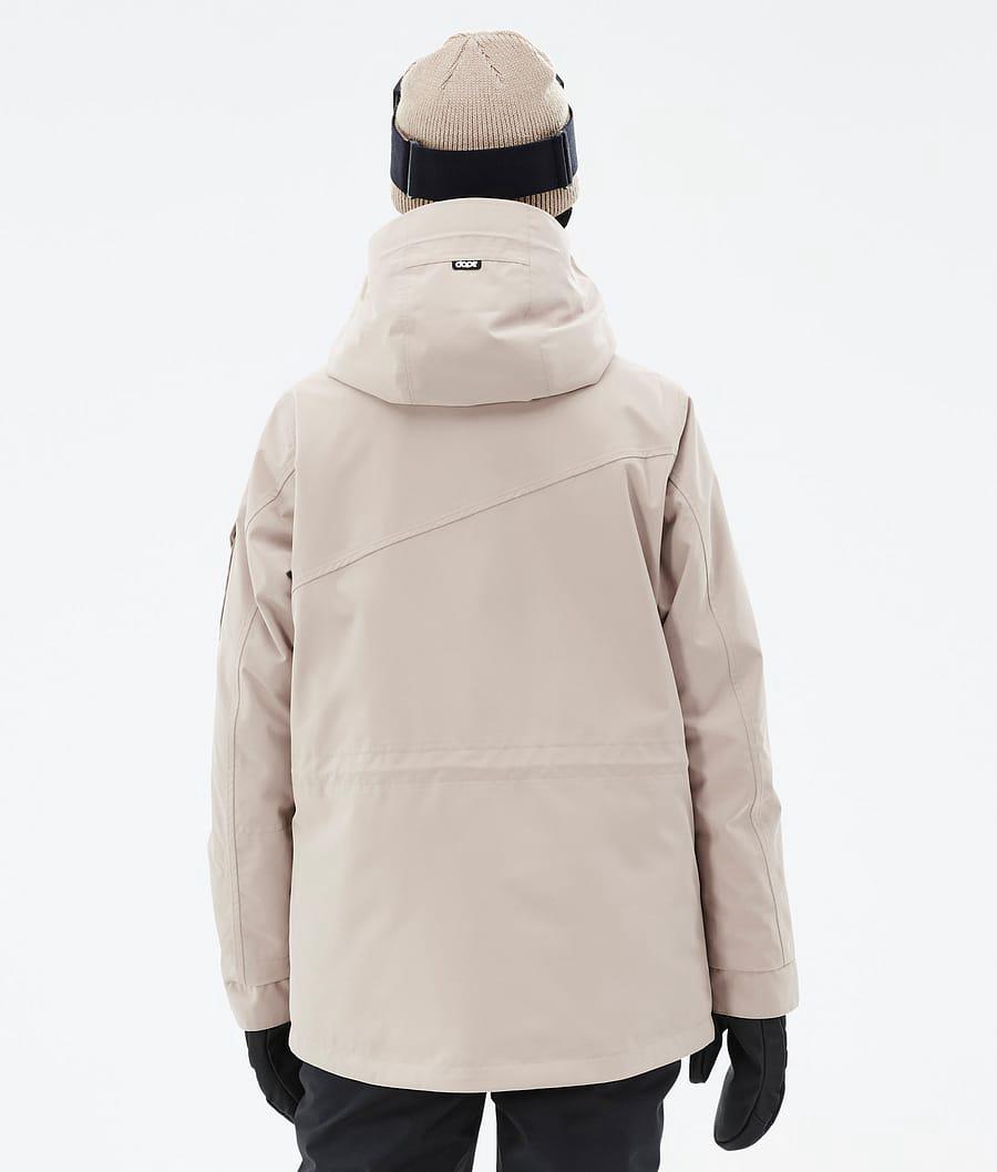 Women's Dope Adept W Ski Jacket Sand Beige  USA |  TGKCN-9014