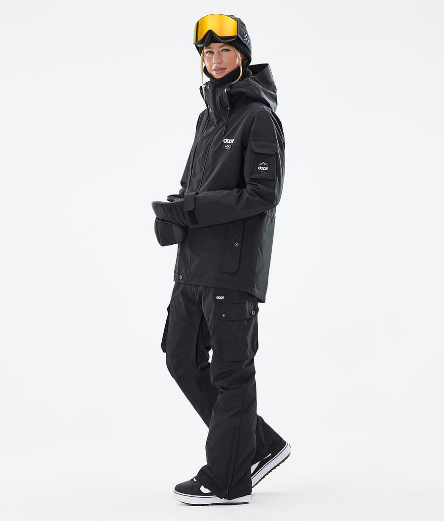 Women's Dope Adept W Snowboard Jacket Black  USA |  NUPJS-7238