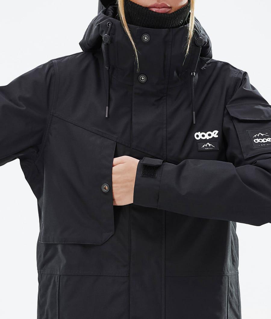 Women's Dope Adept W Snowboard Jacket Black  USA |  NUPJS-7238