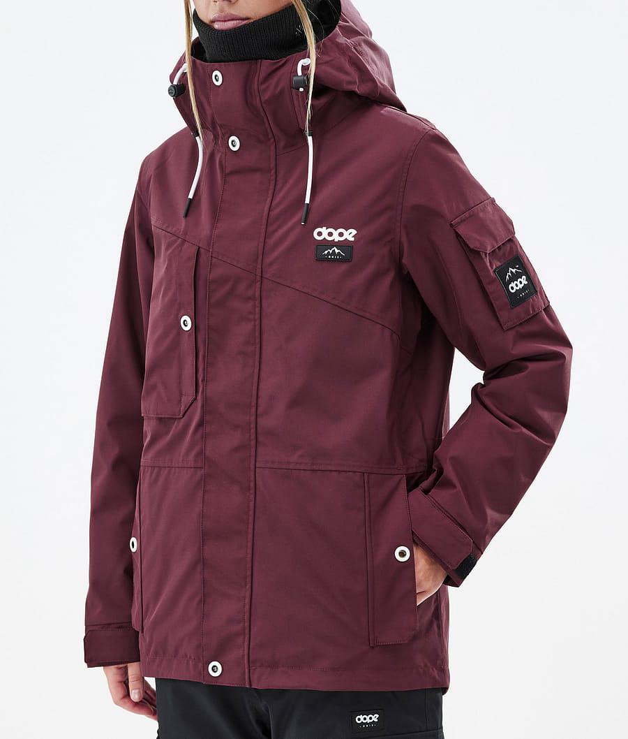 Women's Dope Adept W Snowboard Jacket Burgundy  USA |  IGJEC-0425