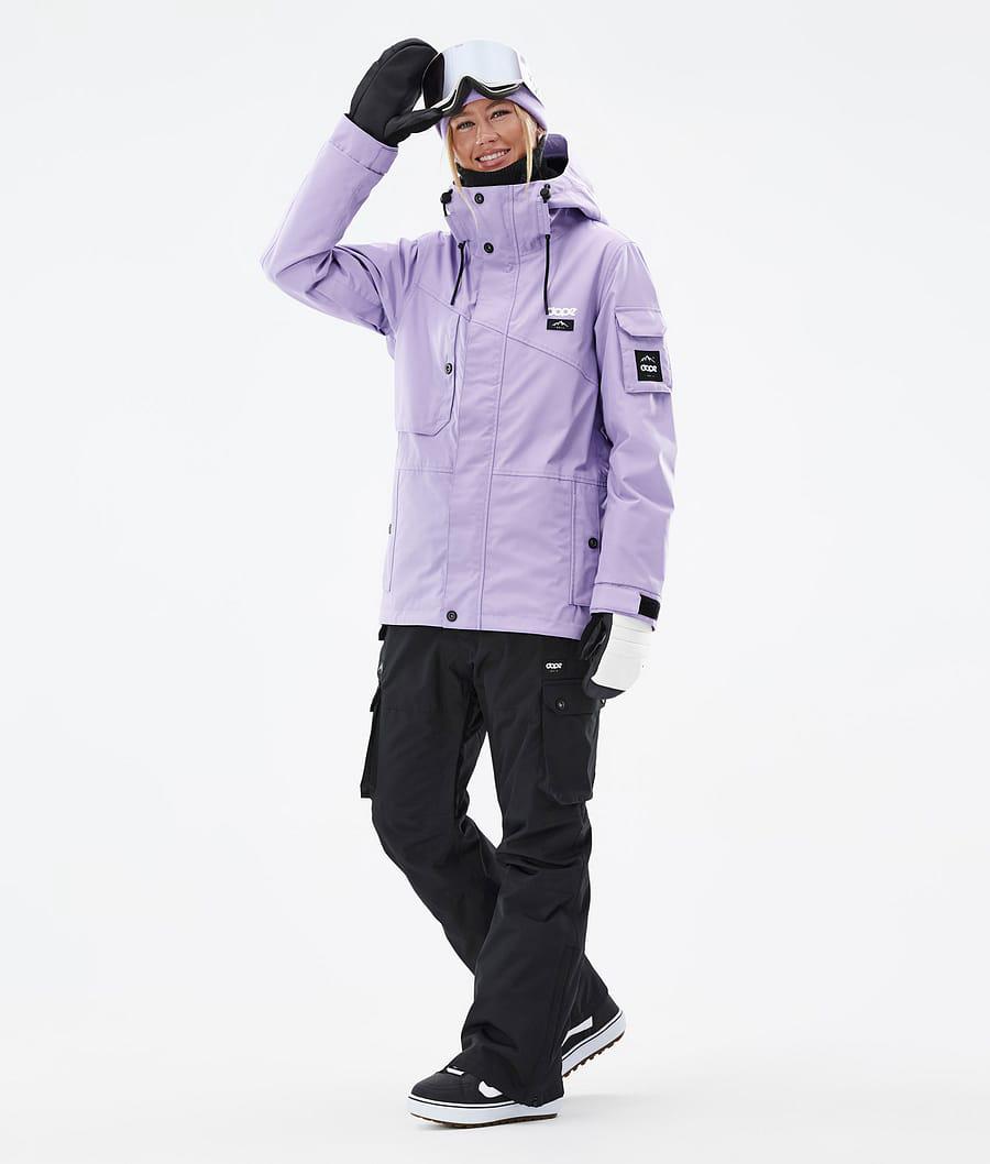 Women's Dope Adept W Snowboard Jacket Faded Violet Purple  USA |  SNPGQ-3258