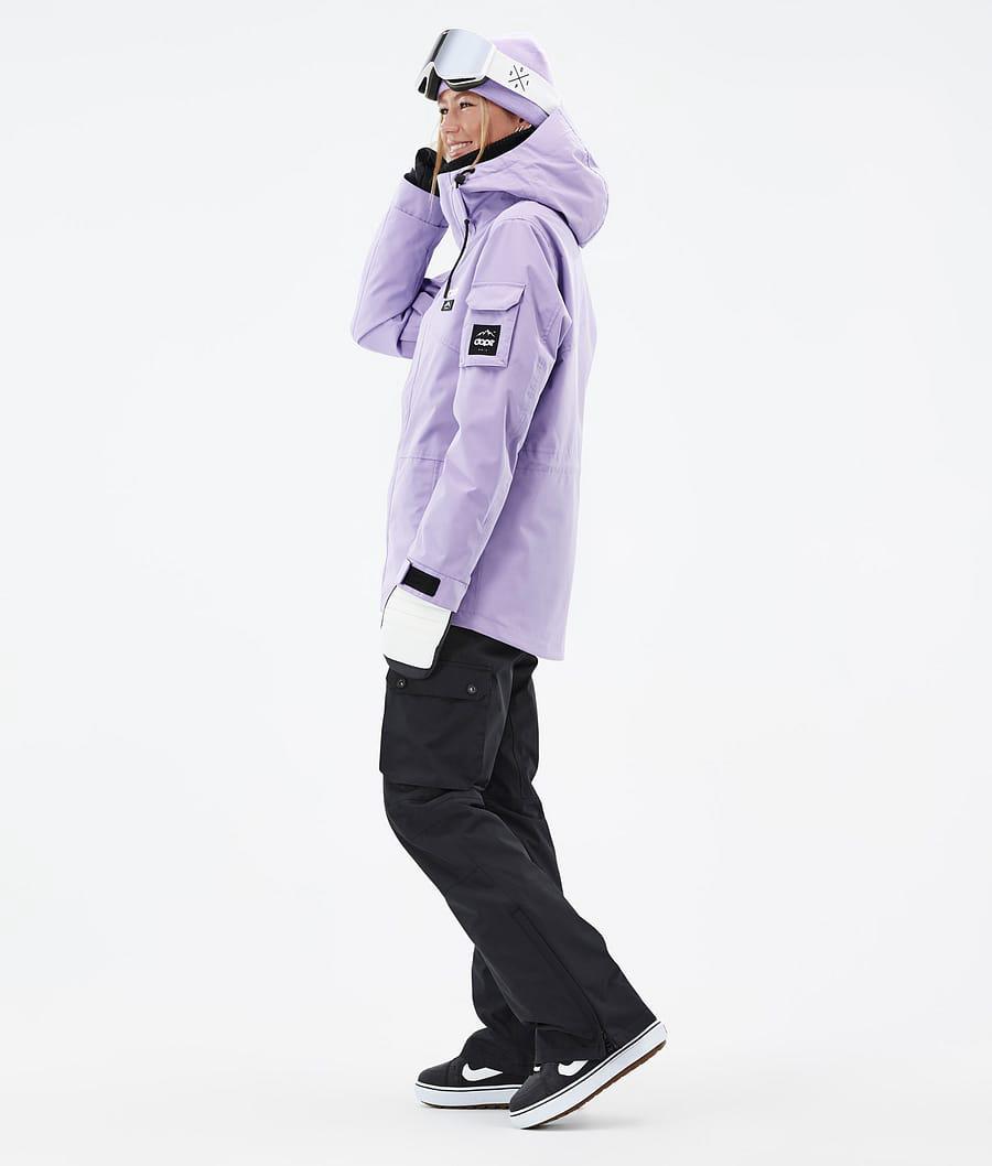 Women's Dope Adept W Snowboard Jacket Faded Violet Purple  USA |  SNPGQ-3258