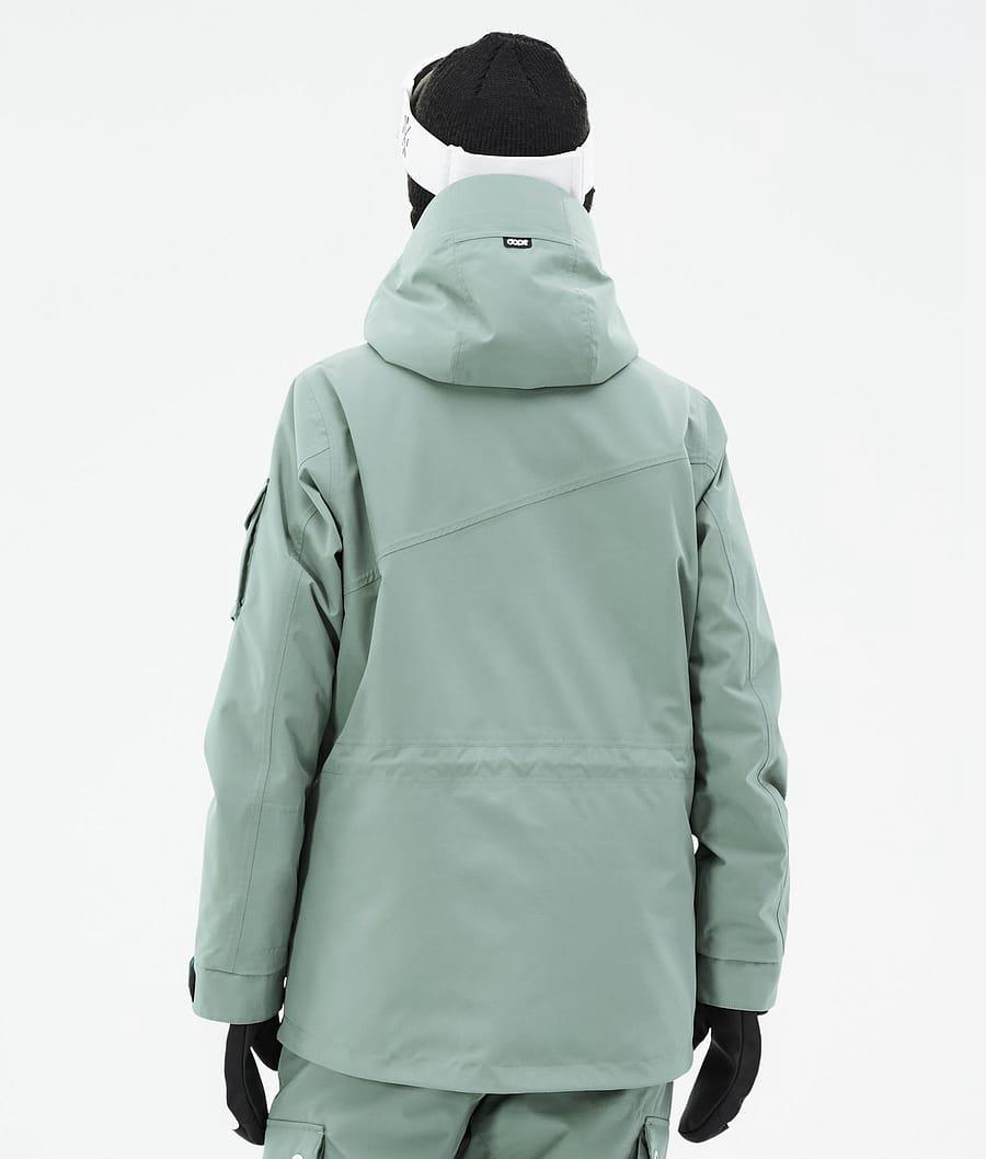 Women's Dope Adept W Snowboard Jacket Faded Green  USA |  TGDIQ-6473