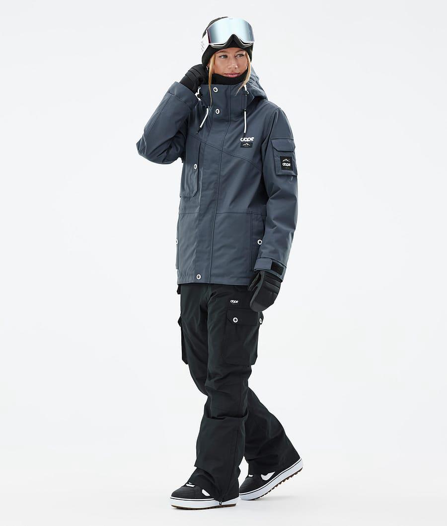 Women's Dope Adept W Snowboard Jacket Metal Blue  USA |  PYNSJ-5274