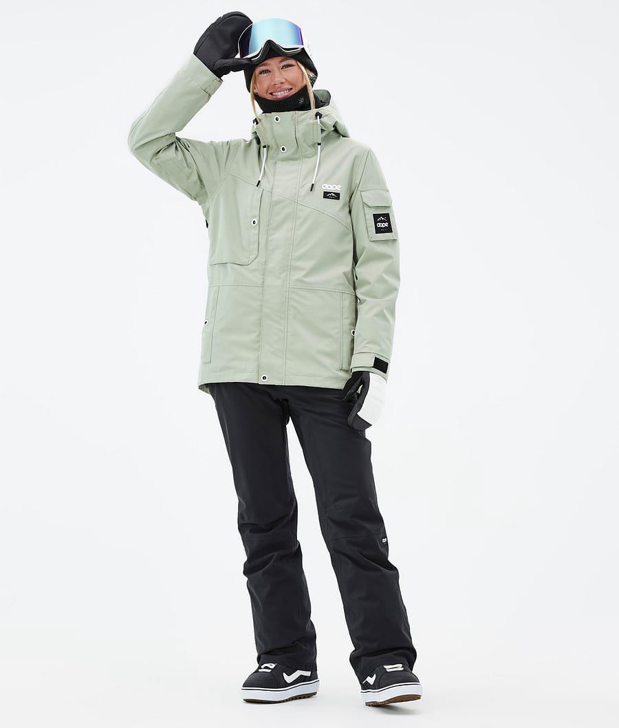 Women's Dope Adept W Snowboard Jacket Soft Green  USA |  MGHZN-9218