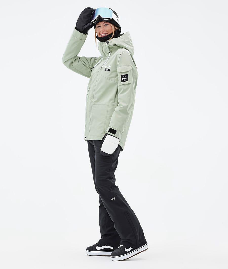 Women's Dope Adept W Snowboard Jacket Soft Green  USA |  MGHZN-9218