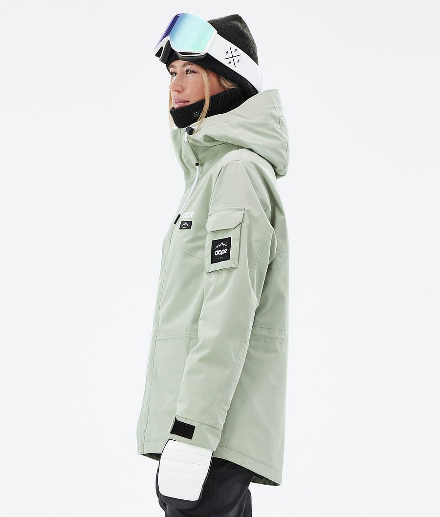 Women's Dope Adept W Snowboard Jacket Soft Green  USA |  MGHZN-9218