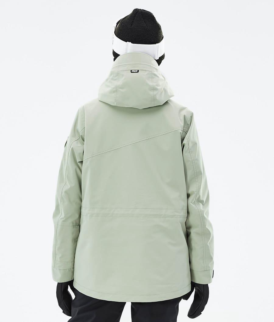 Women's Dope Adept W Snowboard Jacket Soft Green  USA |  MGHZN-9218