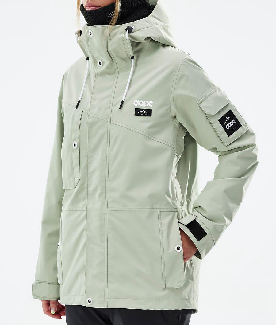 Women's Dope Adept W Snowboard Jacket Soft Green  USA |  MGHZN-9218