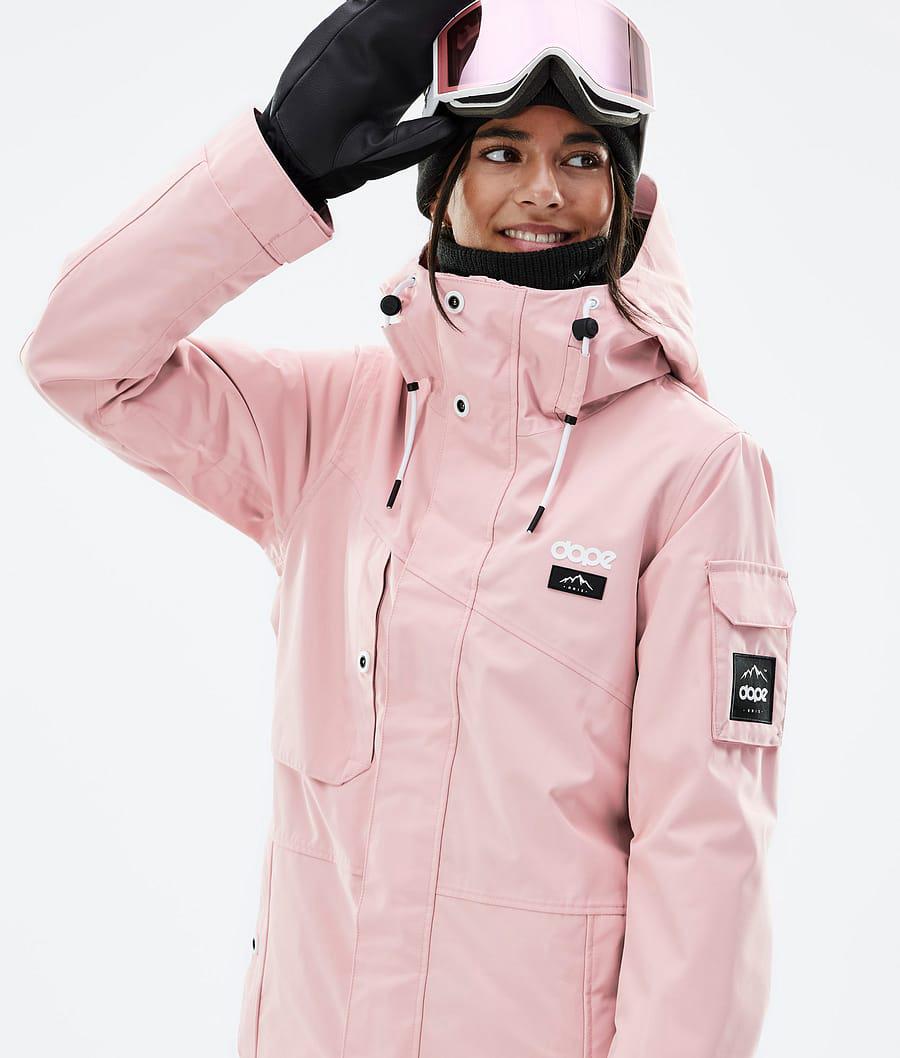 Women's Dope Adept W Snowboard Jacket Soft Pink  USA |  TDEKS-4867