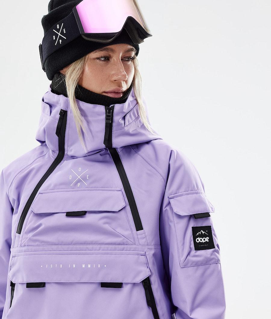 Women's Dope Akin W 2021 Ski Jacket Faded Violet Purple  USA |  HLXZT-5764