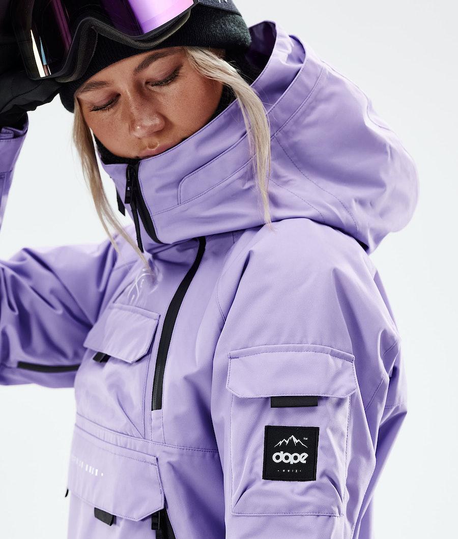 Women's Dope Akin W 2021 Ski Jacket Faded Violet Purple  USA |  HLXZT-5764