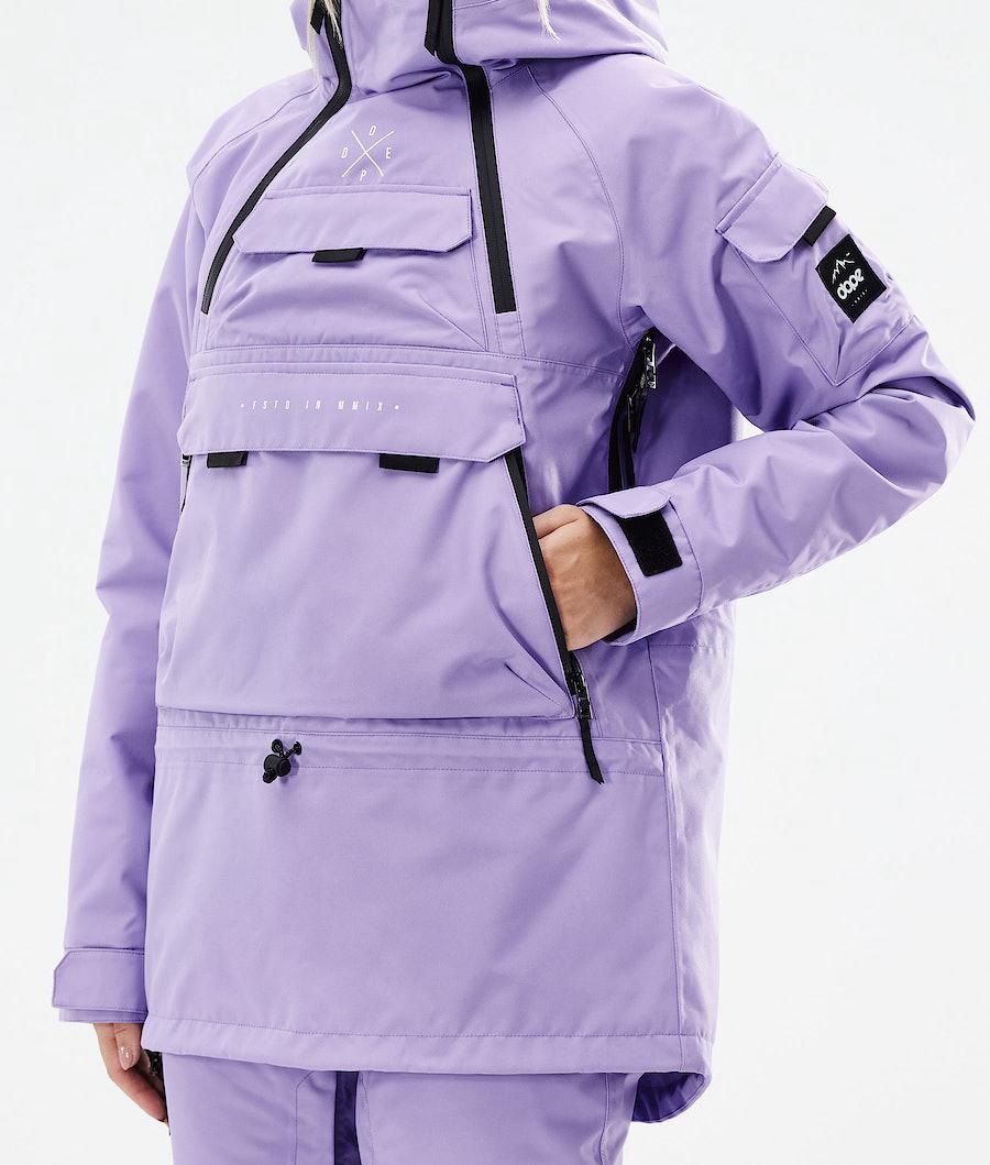 Women's Dope Akin W 2021 Ski Jacket Faded Violet Purple  USA |  HLXZT-5764