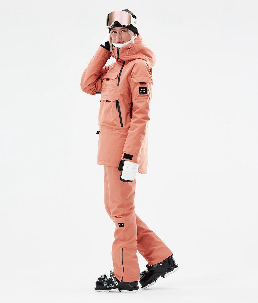 Women's Dope Akin W 2021 Ski Jacket Peach Coral  USA |  VMXTA-7364