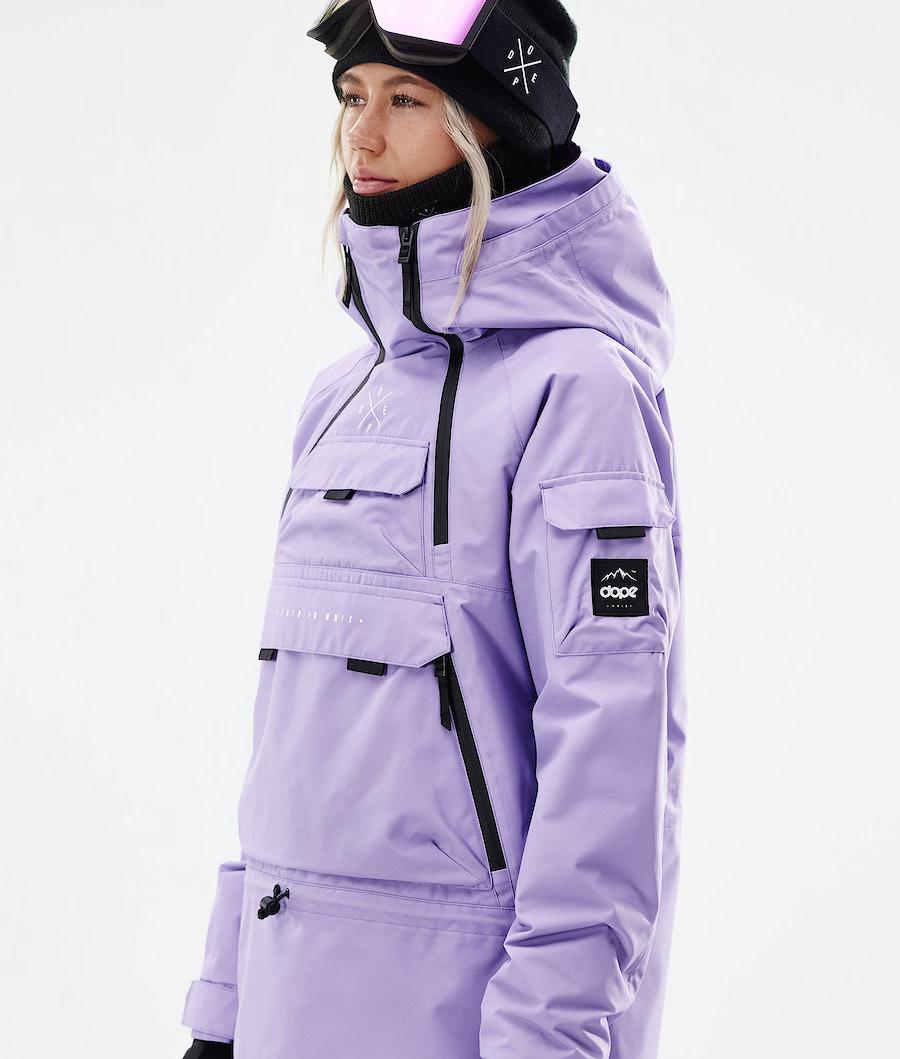 Women's Dope Akin W 2021 Snowboard Jacket Faded Violet Purple  USA |  ZHQUJ-0561