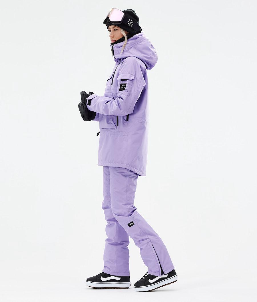 Women's Dope Akin W 2021 Snowboard Jacket Faded Violet Purple  USA |  ZHQUJ-0561