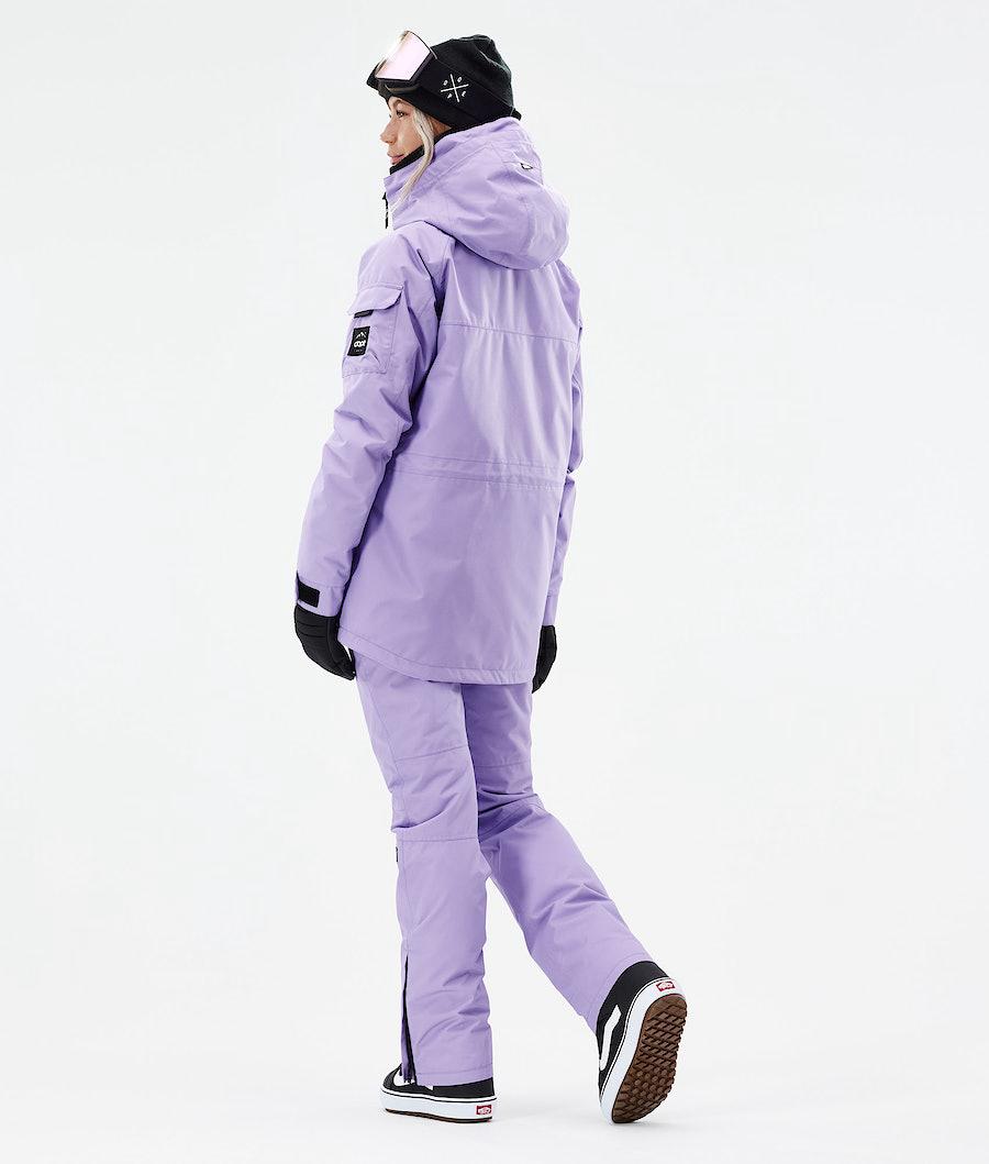 Women's Dope Akin W 2021 Snowboard Jacket Faded Violet Purple  USA |  ZHQUJ-0561