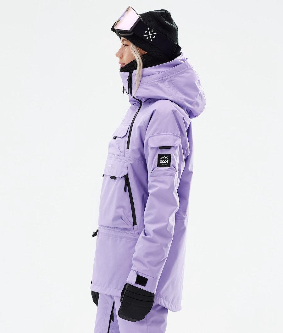 Women's Dope Akin W 2021 Snowboard Jacket Faded Violet Purple  USA |  ZHQUJ-0561