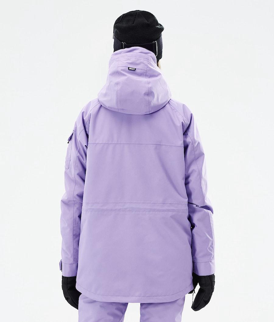 Women's Dope Akin W 2021 Snowboard Jacket Faded Violet Purple  USA |  ZHQUJ-0561