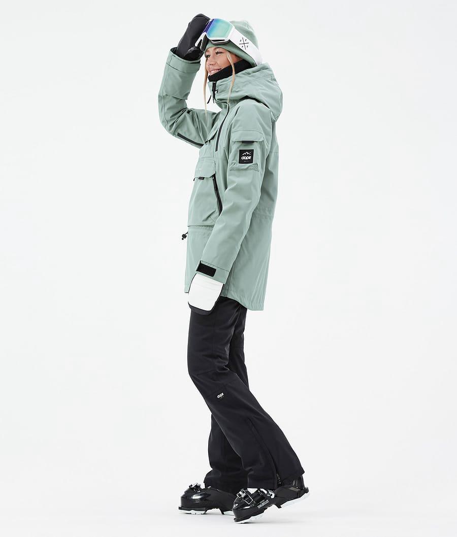 Women's Dope Akin W Ski Jacket Faded Green  USA |  WJAEV-3785