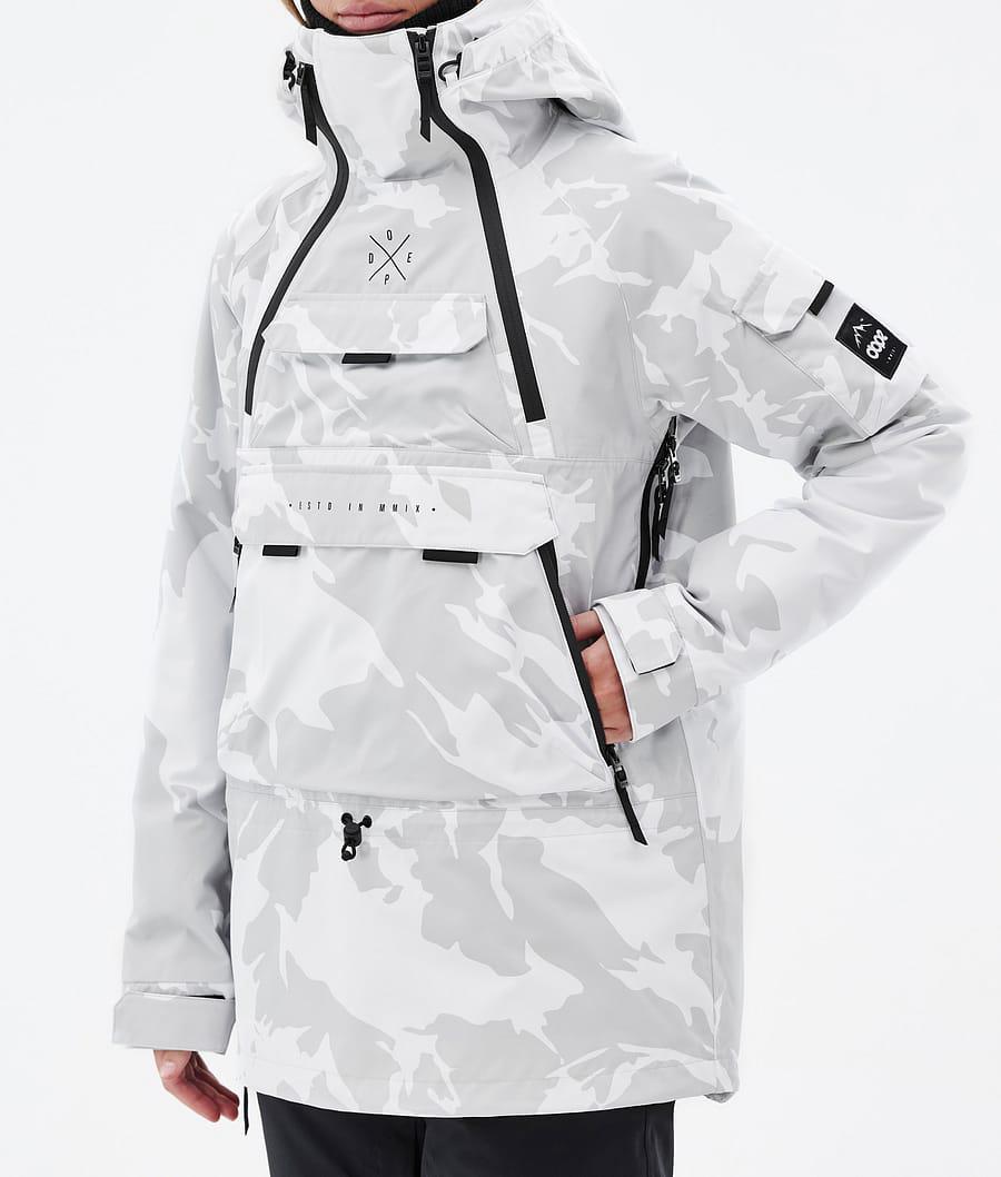 Women's Dope Akin W Ski Jacket Grey Camo  USA |  EARWZ-0437