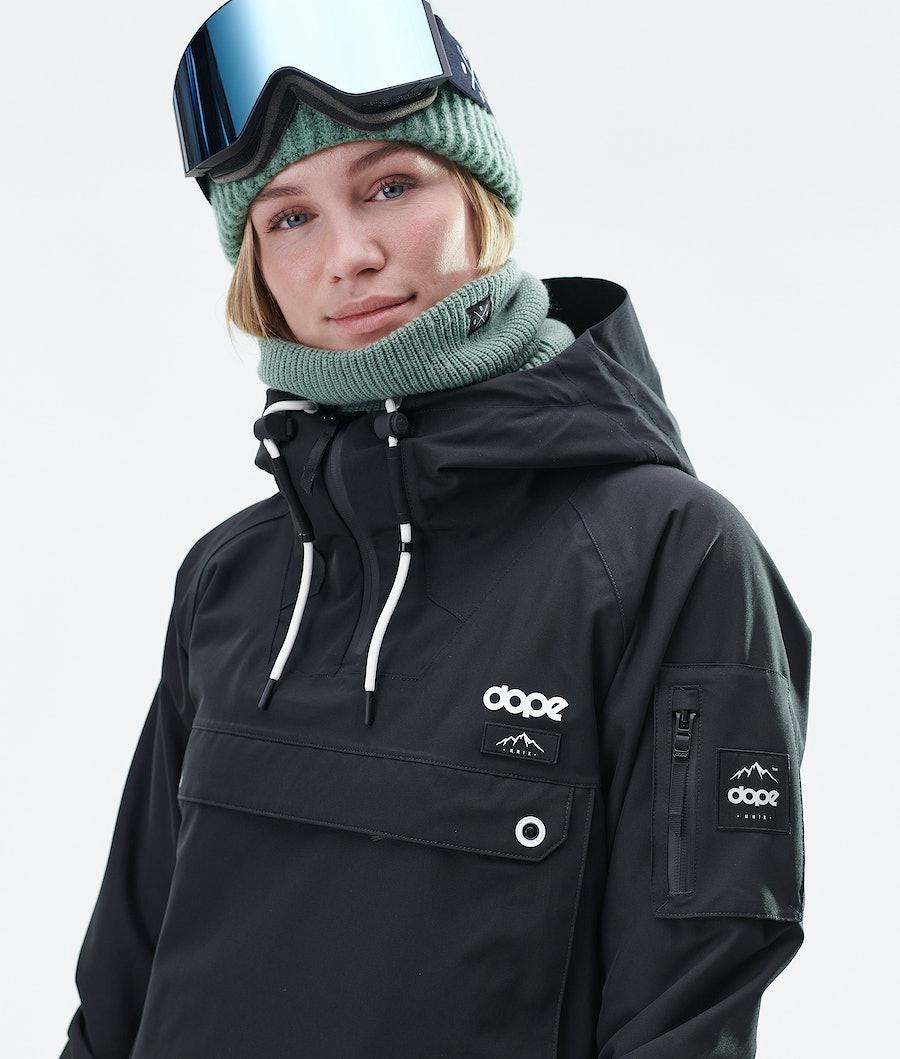 Women's Dope Annok Long W Snowboard Jacket Black  USA |  SZWMR-7108