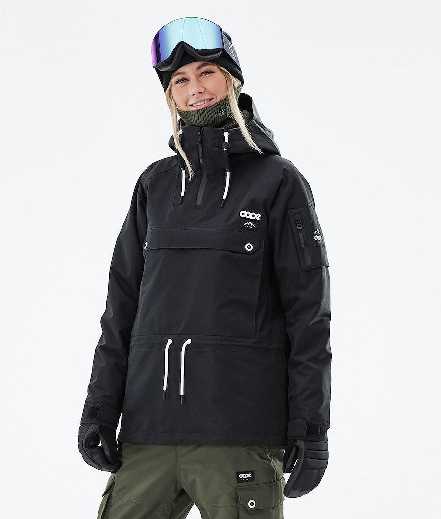 Women\'s Dope Annok W 2021 Ski Jacket Black  USA |  RCJQE-6059