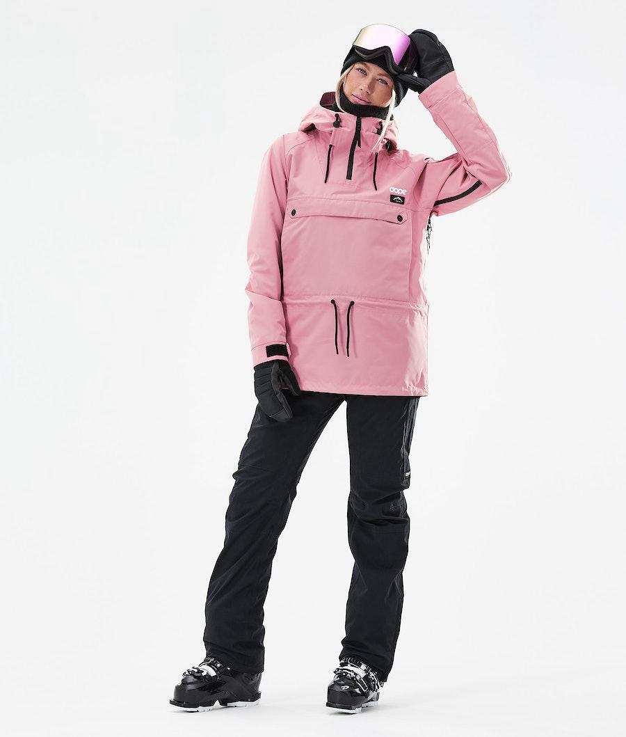 Women's Dope Annok W 2021 Ski Jacket Pink  USA |  WZUGC-8256