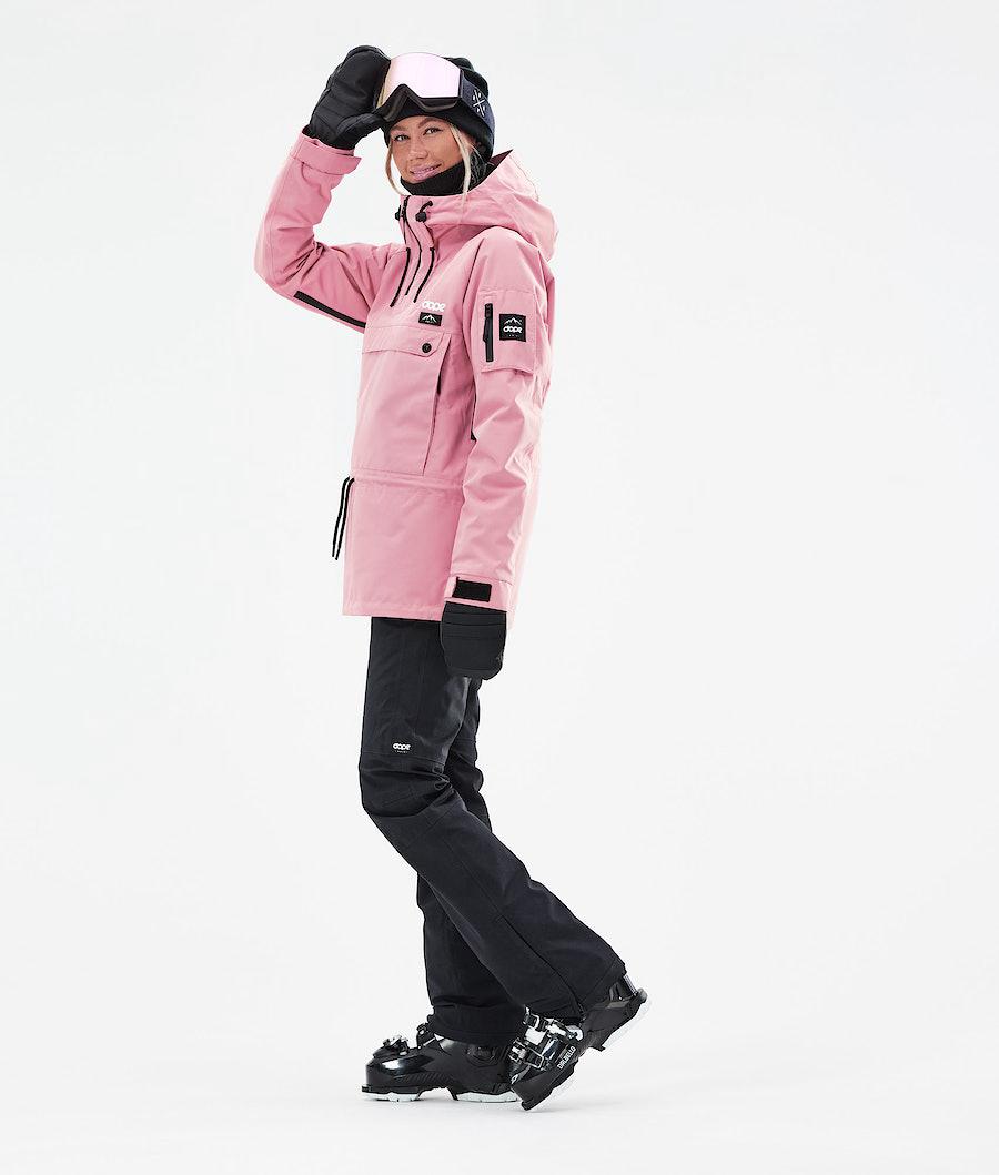 Women's Dope Annok W 2021 Ski Jacket Pink  USA |  WZUGC-8256