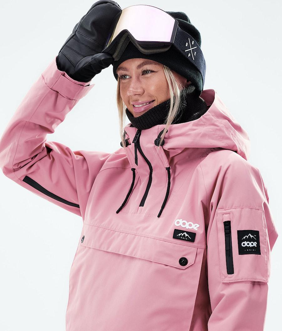 Women's Dope Annok W 2021 Snowboard Jacket Pink  USA |  MGQKW-8376